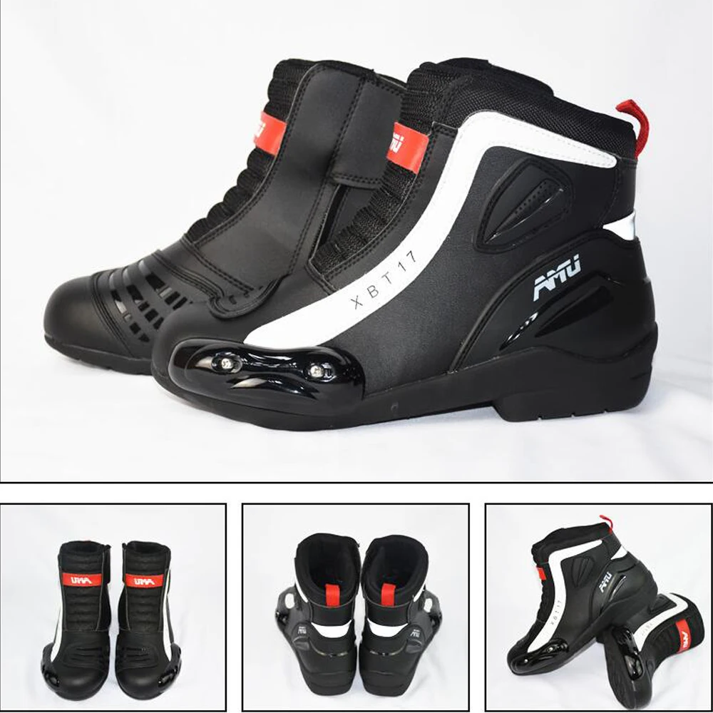 AMU/мотоциклетные ботинки для мужчин водонепроницаемые мотокросса верховой езды