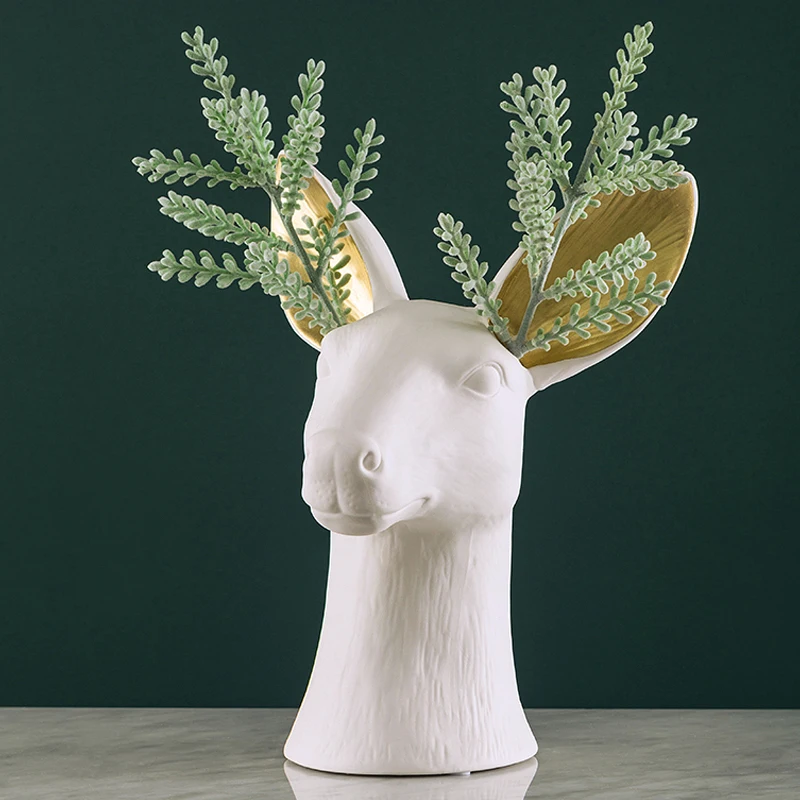 Креативное украшение в виде Аватара скандинавском стиле керамическая ваза для