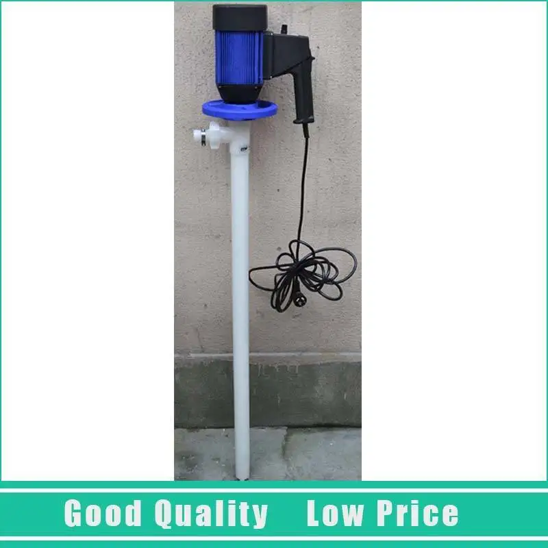 130L/min Strong Acid Resistant Barrel Pump PVDF Vertical Chemical Pump HP-E2-V+PVDF