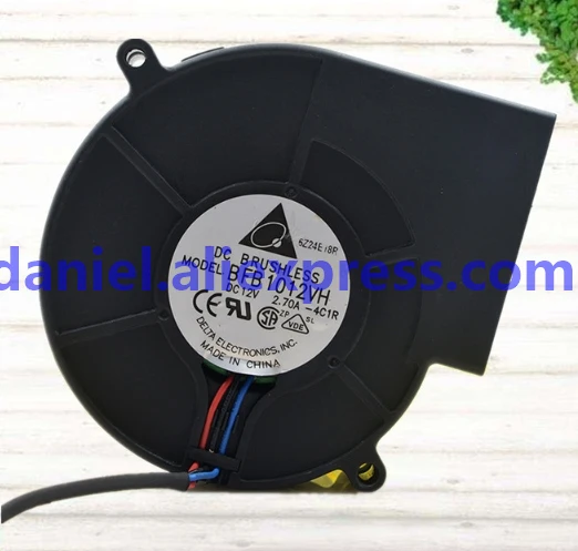 

Original BFB1012VH 12V 2.7A 9733 Turbine Blower for Centrifugal Barbecue Gasifier with High Air Volume