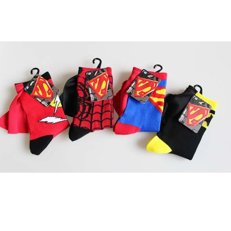4 пары Новое поступление детские футбольные носки для девочек Забавный косплей