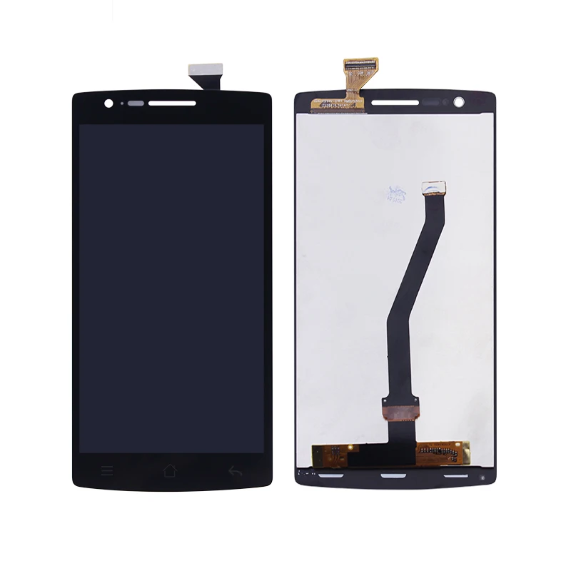 Для Oneplus One полный экран черный ЖК дисплей кодирующий преобразователь сенсорного