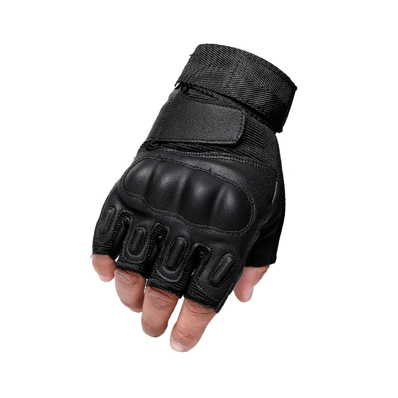 Перчатки мужские тактические боевые митенки с закрытыми пальцами в стиле