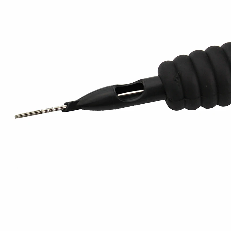 

OPHIR 6PCS/Lot 13RS Sterile Disposable Tattoo Nozzle Needle Tips and Tube 3/4 Grip _TA110(13RS)-6x