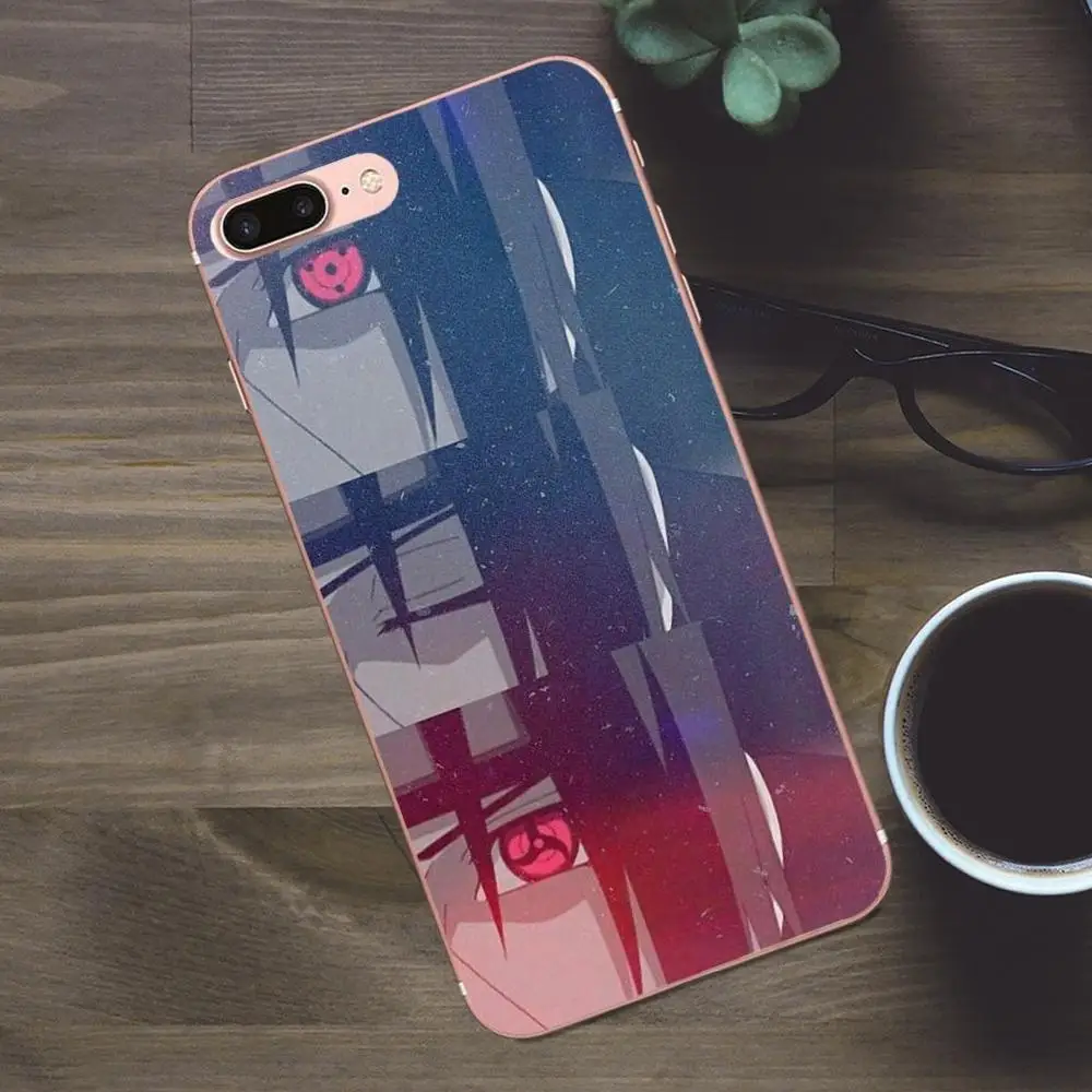 Чехол для телефона из ТПУ Apple iPhone 4 4S 5 5C SE 6 6S 7 8 Plus X Galaxy A3 A5 J1 J2 J3 J5 J7 2017 Itachi Uchiha - Naruto |