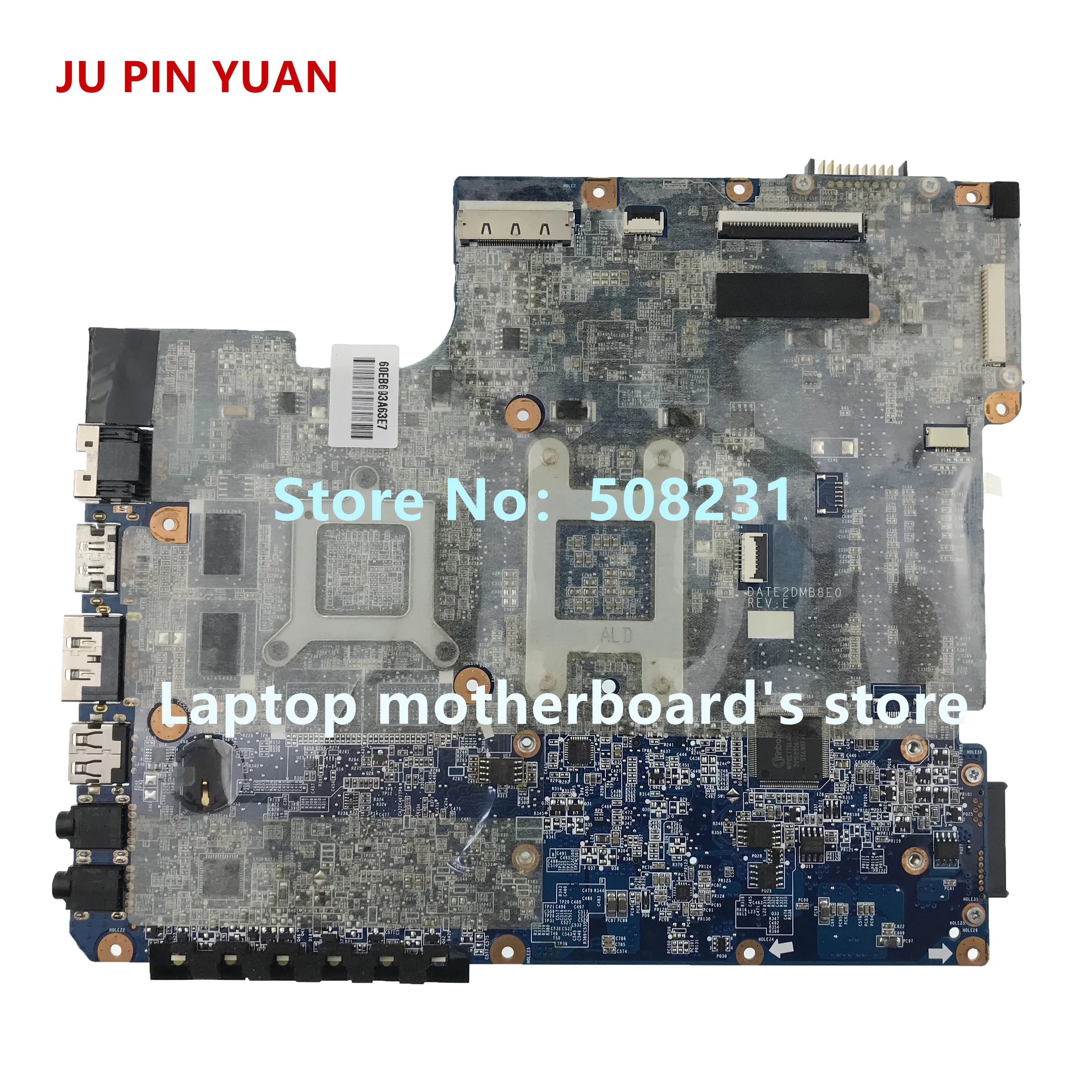 JU PIN YUAN для toshiba satellite L640 L645 Материнская плата ноутбука a00007500date2dmb8e0 REV: E полностью протестирована