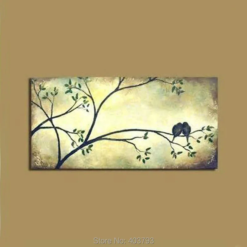 Индийская ручная работа миниатюрная картина с птицами художественное искусство