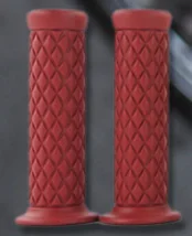 

7/8" 22cm Motorcycle Hand Grips Retro Handle Rubber Bar Gel Grip for Triumph Street Scrambler Vespa GTS 300 Piaggio Moto Guzzi