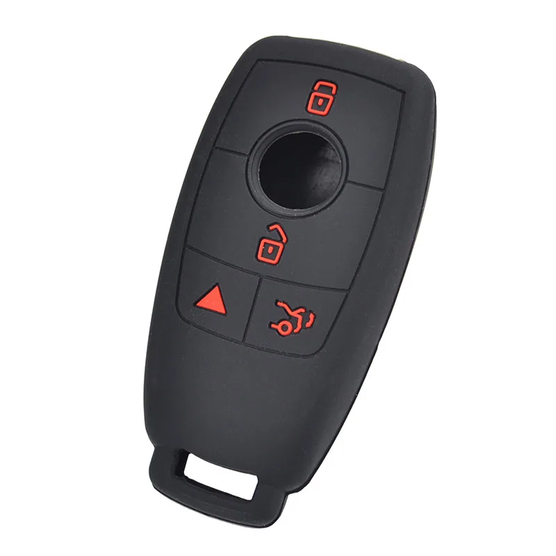 Силиконовый чехол для дистанционного ключа AX брелока держатель 4 кнопки Mercedes Benz E