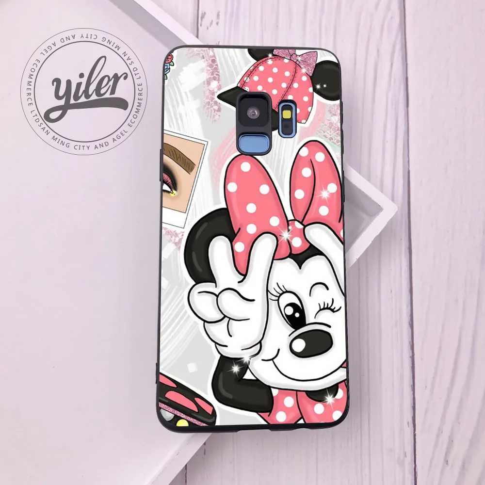 34 Coque mouse для Fundas samsung S9 чехол S8 S10 Plus чехол для телефона чехол для samsung Galaxy S7 edge S8 S9 S10 Plus S10e S10 e shell - Цвет: 34