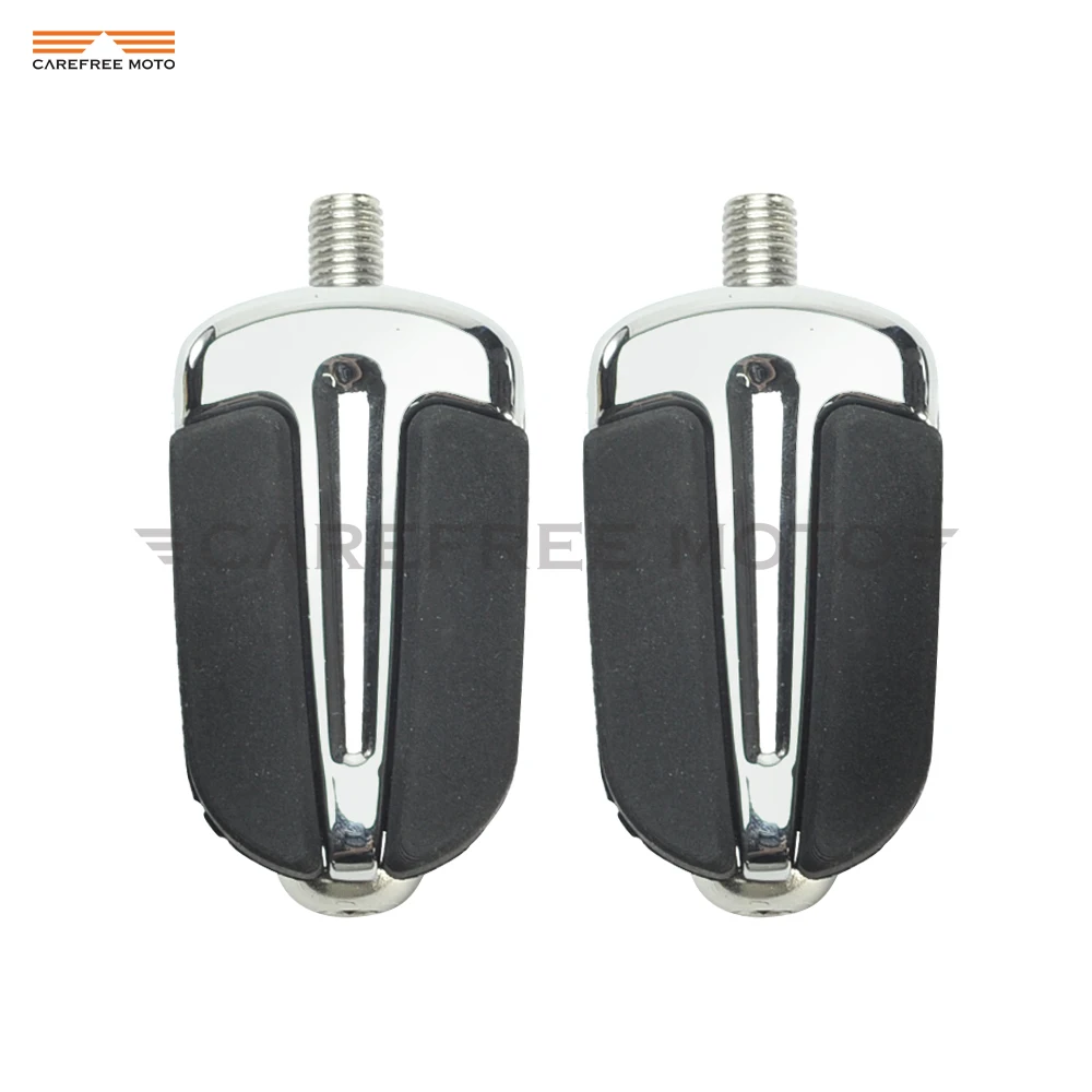 2 шт. алюминиевые Чехлы для Мотоциклов Harley Davidson FLH Touring FLST Softail|pegs moto|motorcycle pegsharley