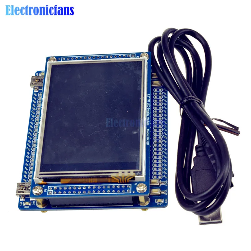 Макетная плата STM32 STM32F103VCT6 + 3 2 дюйма сенсорный ЖК модуль TFT панель экрана