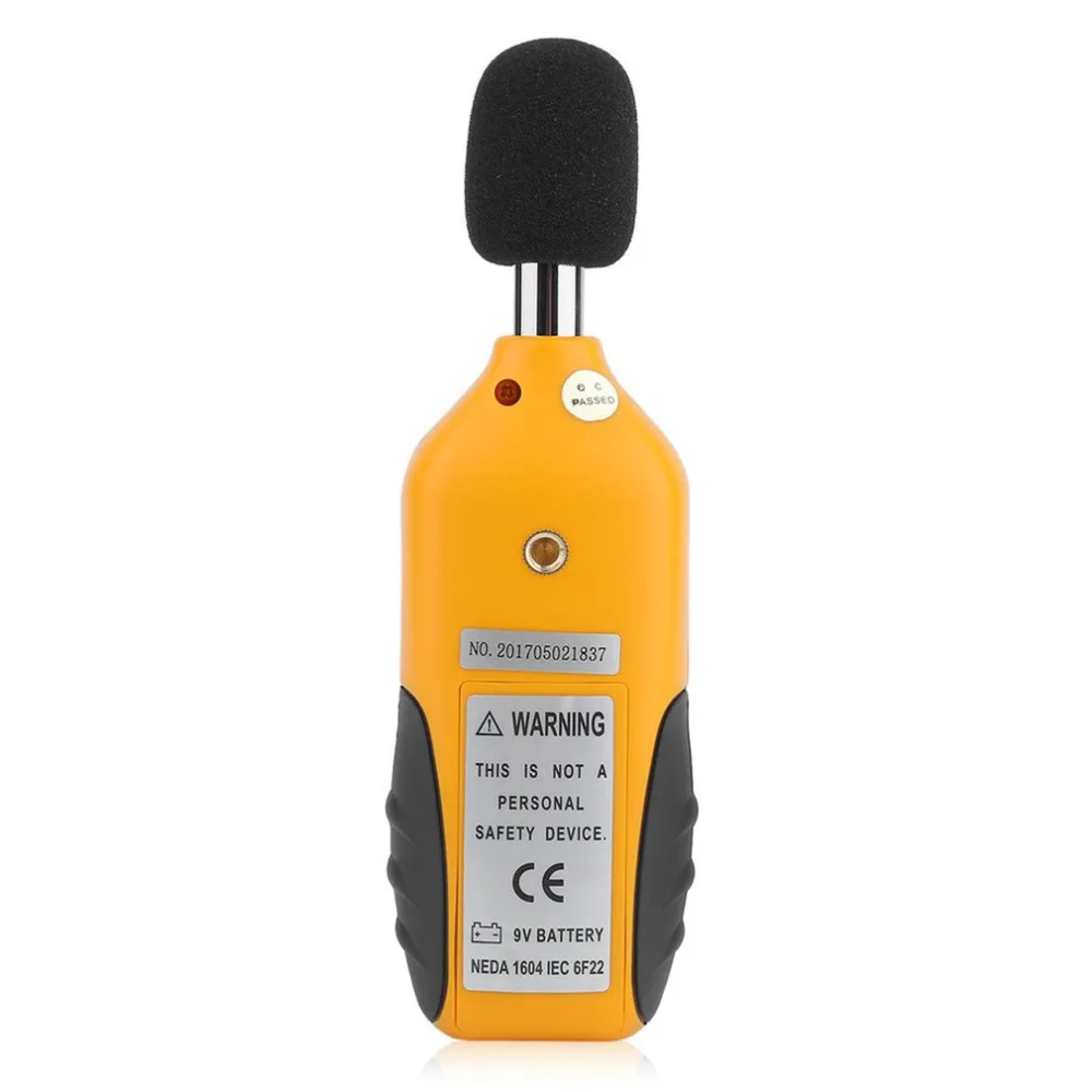 HT-80A Мини Портативный размеры шумомер ЖК-дисплей цифровой экран дисплей шум