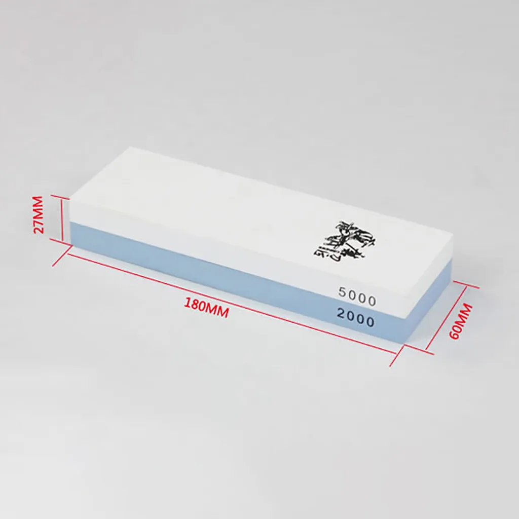 Профессиональная точилка для кухонных ножей камень двухсторонний белый корунд