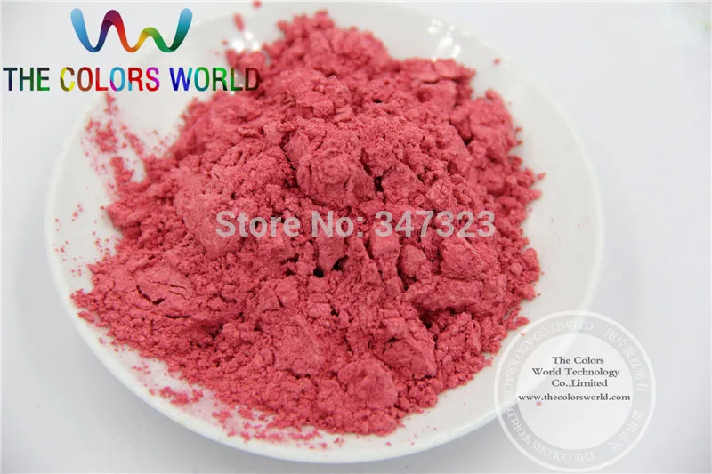 TCZG415 мигающий красный цвет жемчужный блеск дизайн ногтей лак для лицевая