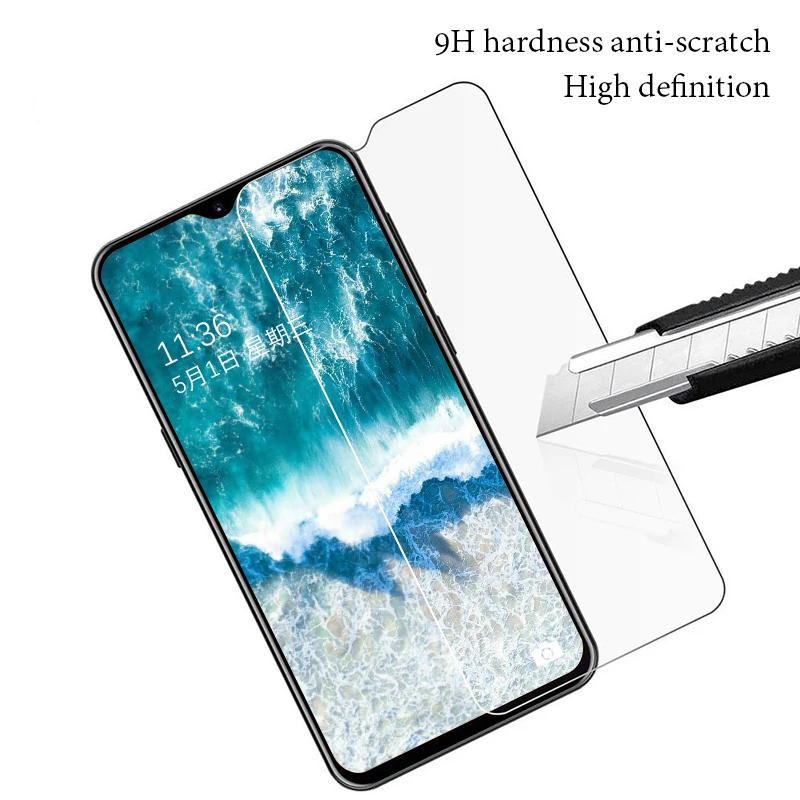 Wellzly 2.5D полный изогнутая Защитная пленка для экрана из стекла samsung GalaxyA30 A40 Galaxy A50
