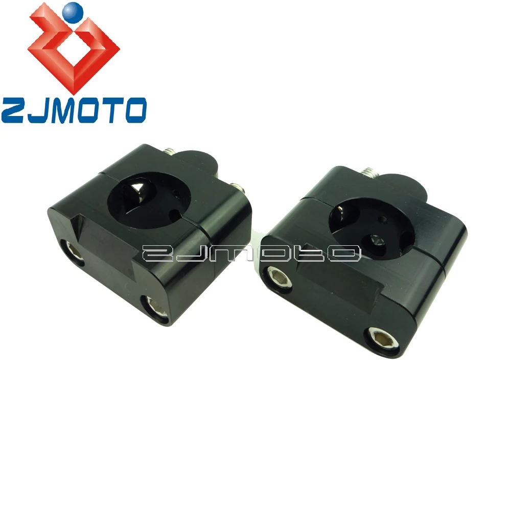 Переходники на руль мотоцикла 1 1/8 дюйма для Honda Yamaha Suzuki Motocross CNC алюминиевые 28 мм
