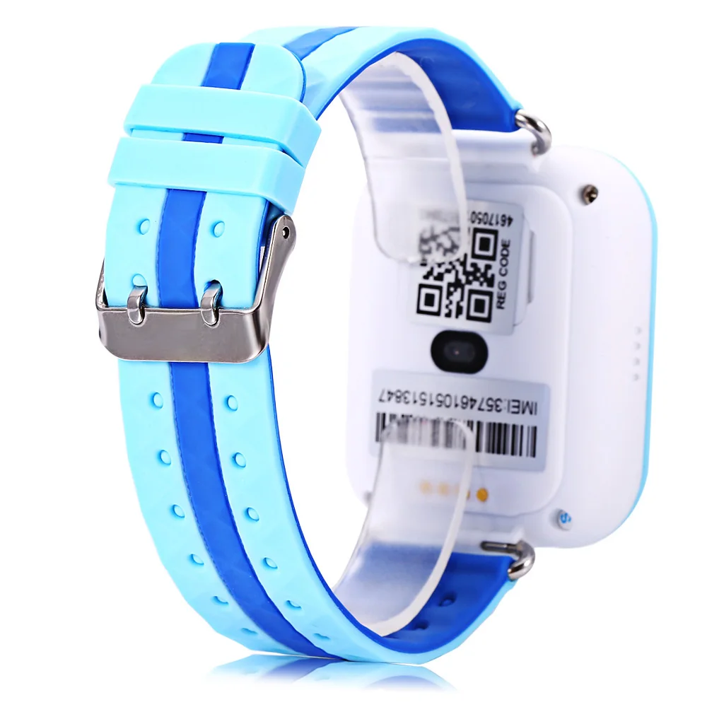 Новый голубой цвет Q750 дети gps Smart Часы телефон Шагомер Smartwatch английская