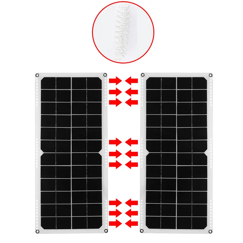 2V 10W Solar Panel PolyCrystalline Cells DIY Module Epoxy Resin With Block Diode 2 Alligator Clips 4m Cable | Обустройство дома