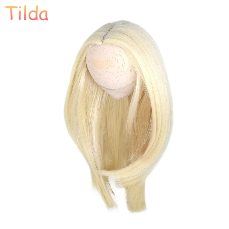 Тильда размер головы 25 28 см модные парики для кукольных кукол куклы с высокой