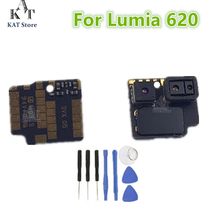 1 шт. оригинал для Nokia Lumia 620 N620 фотоэлемент Передняя маленькая камера модуль