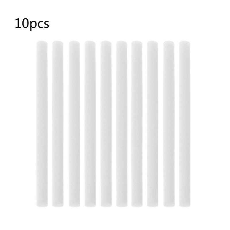 

2021 New 10Pcs 7mmx115mm Humidifiers Filters Cotton Swab for Humidifier Aroma Diffuser