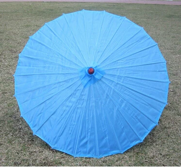 Бесплатная доставка китайский цветной тканевый зонтик белый розовый