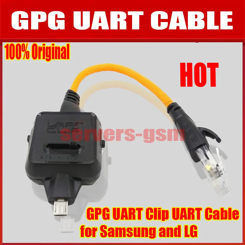100% Оригинальный GPG зажим UART кабель для samung и LG SAM BOX ящик SPT - Цена: 882.31