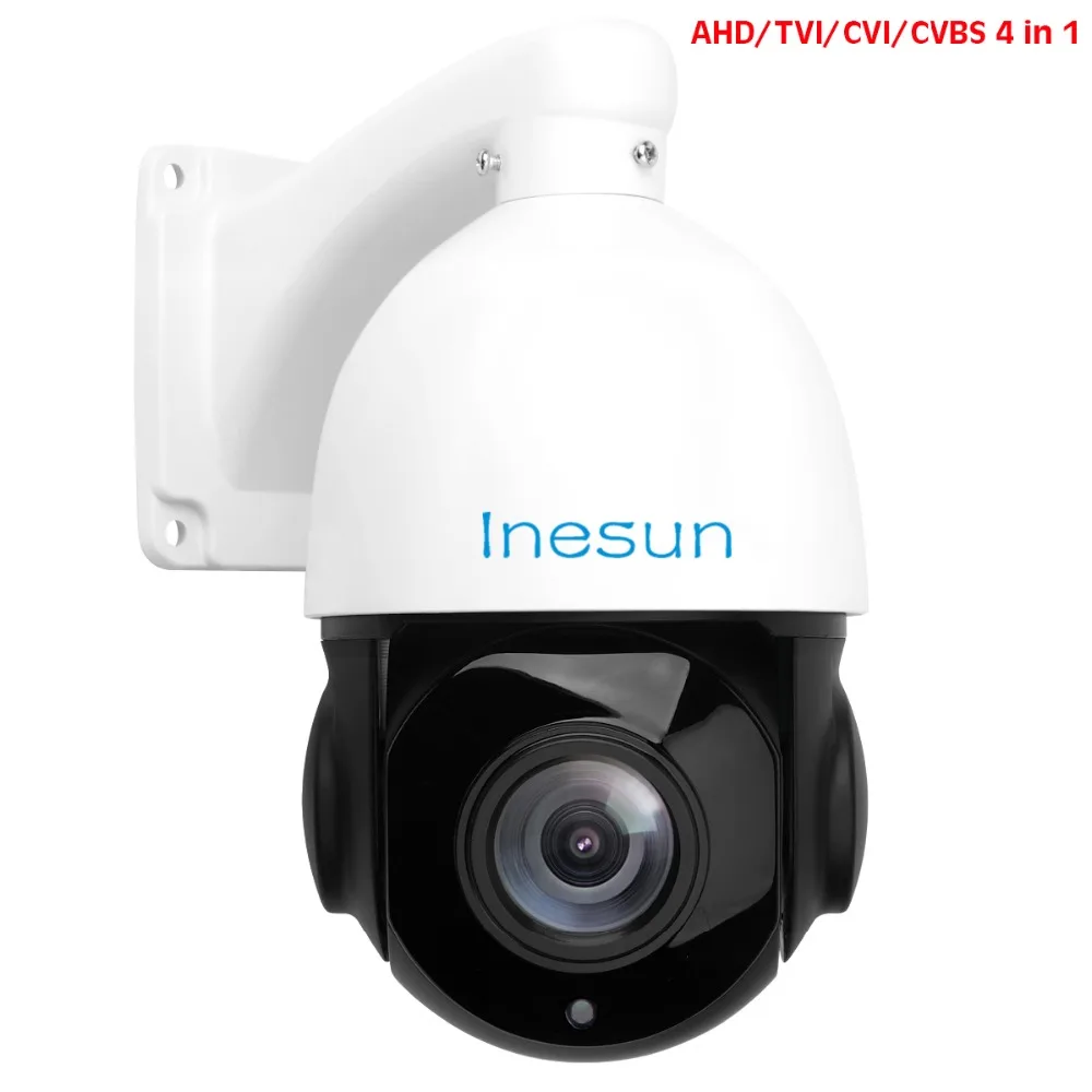 Inesun 5MP CCTV Камера Безопасности HD 2688x1944p 30X оптический зум 4-в-1 Гибридный TVI/AHD/CVI/CVBS