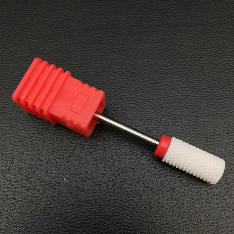 10pcs/set Wholesale Nail Ceramic Mill Manicure Machine Set Cutter For Pedicure Electric Nail Files Nail Drill Bit Nail Tools - Цвет: Ceramic 4-F(10pcs)