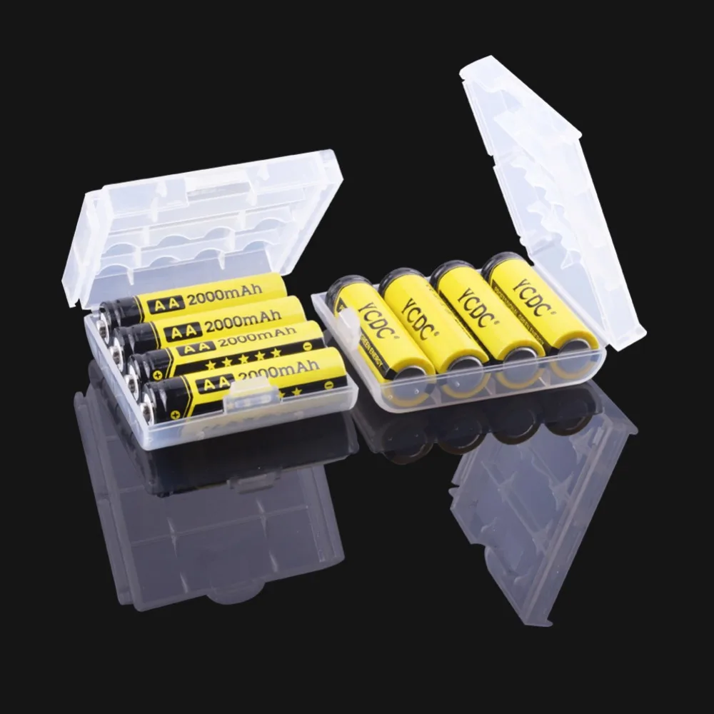 Чехол 4X 8X 12X 16X 20X HI CAPACITY с аккумулятором AA 2000MAH 1 2 V HR6 Ni MH перезаряжаемый аккумулятор