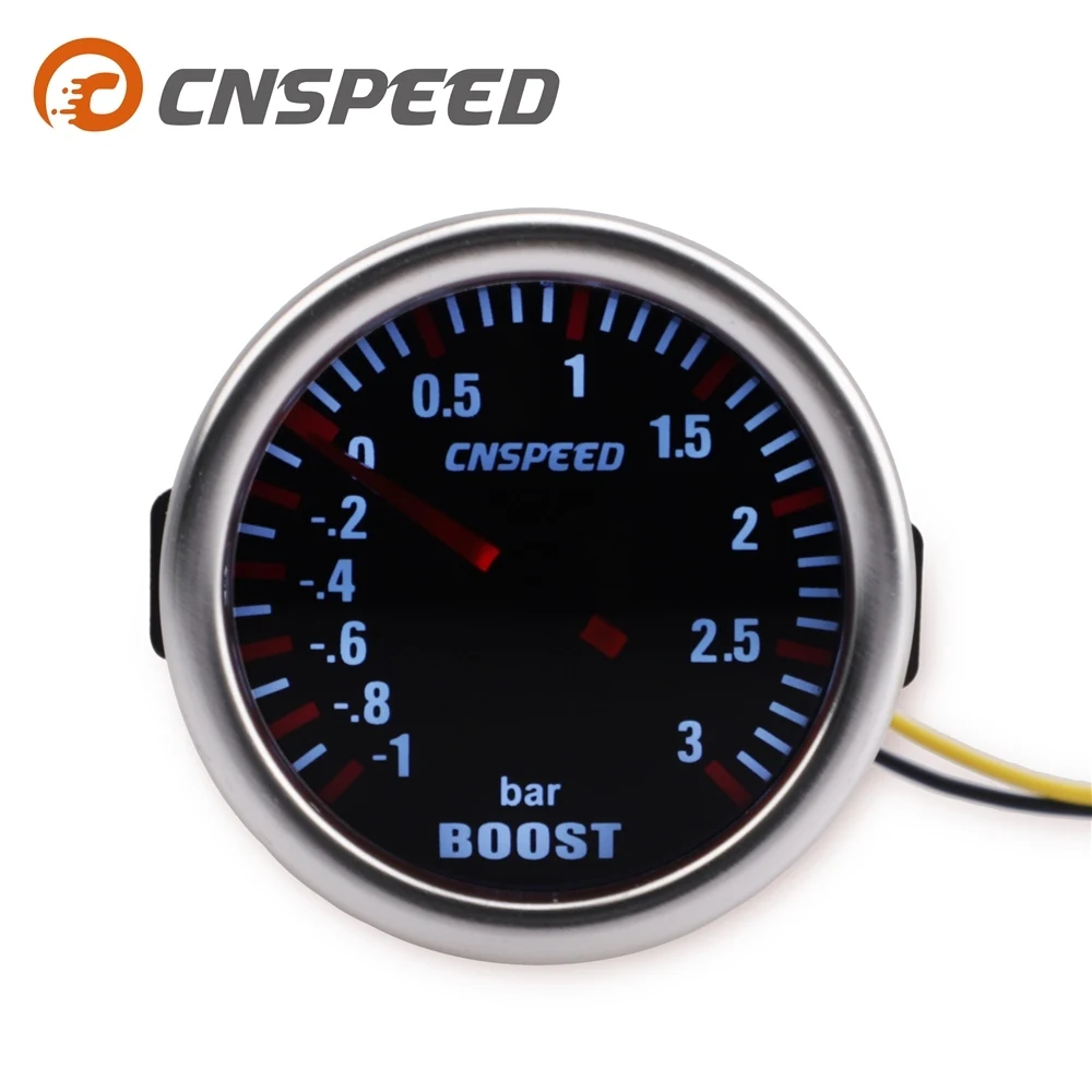 Универсальный автомобильный турбонаддув CNSPEED 12 В 1 ~ 0 3 бар 2 &quot52 мм указатель