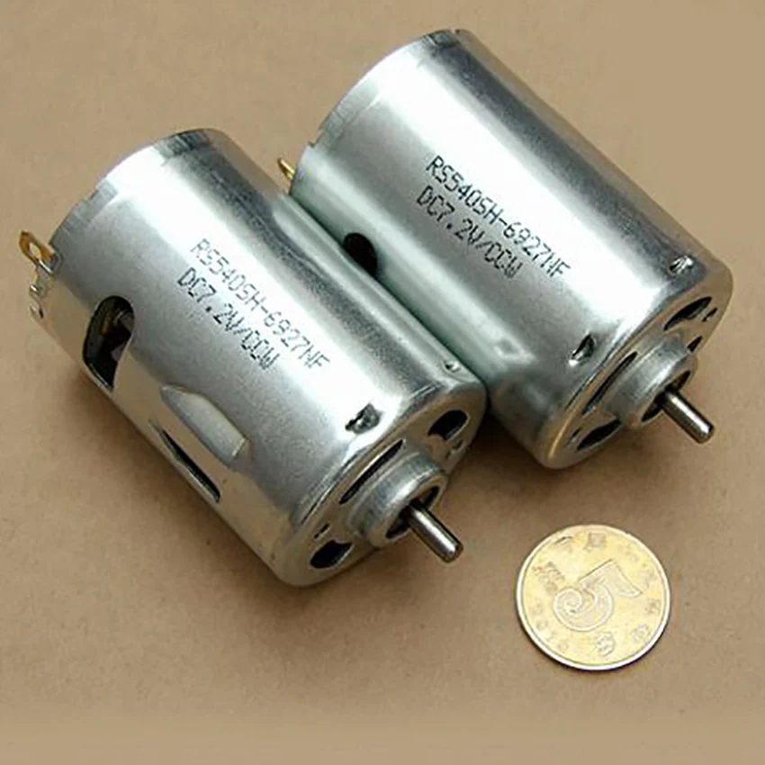 Высокий крутящий момент двигатели DC7.2V 15000 об/мин двигатель для электрического