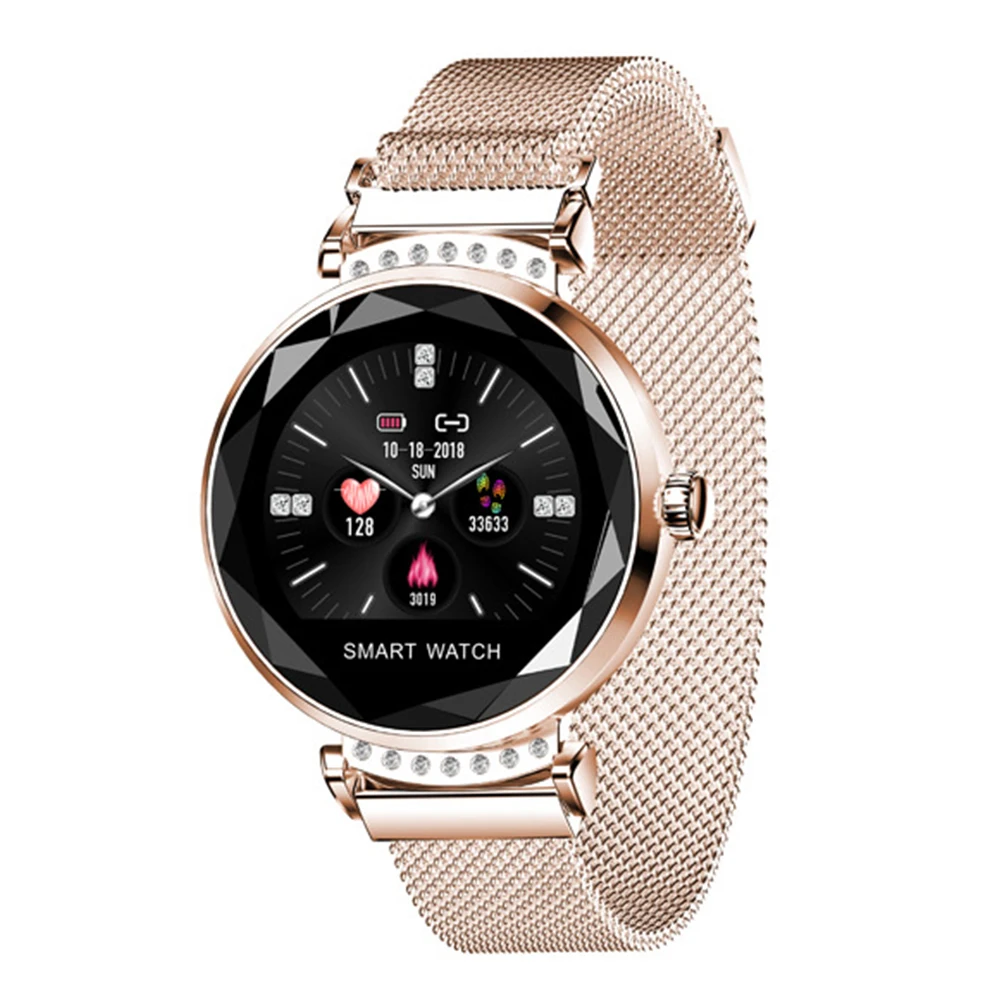 Для женщин Смарт часы водостойкий Многофункциональный фитнес трекер сердечного