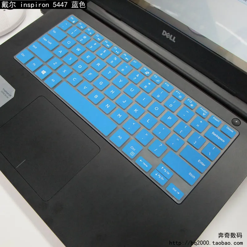 Силиконовая защитная накладка на клавиатуру для Dell Inspiron 14 3446/3447 14C 3000(5447) 5000(5439)