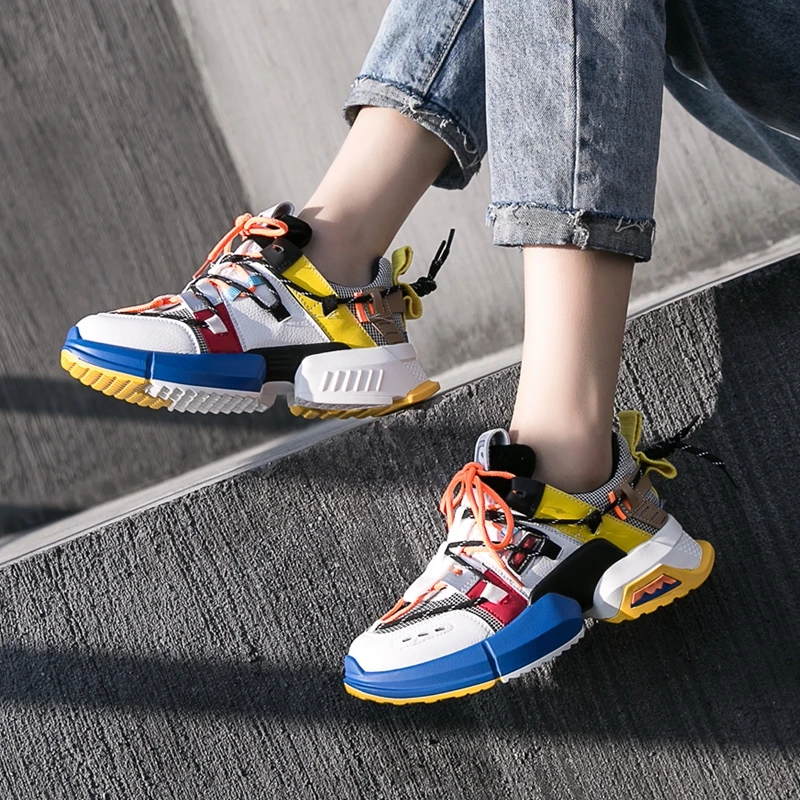 Women Casual Shoes High-top Sneakers Green Ladies Breathable Flats Vulcanized chaussures femme 9600w | Обувь