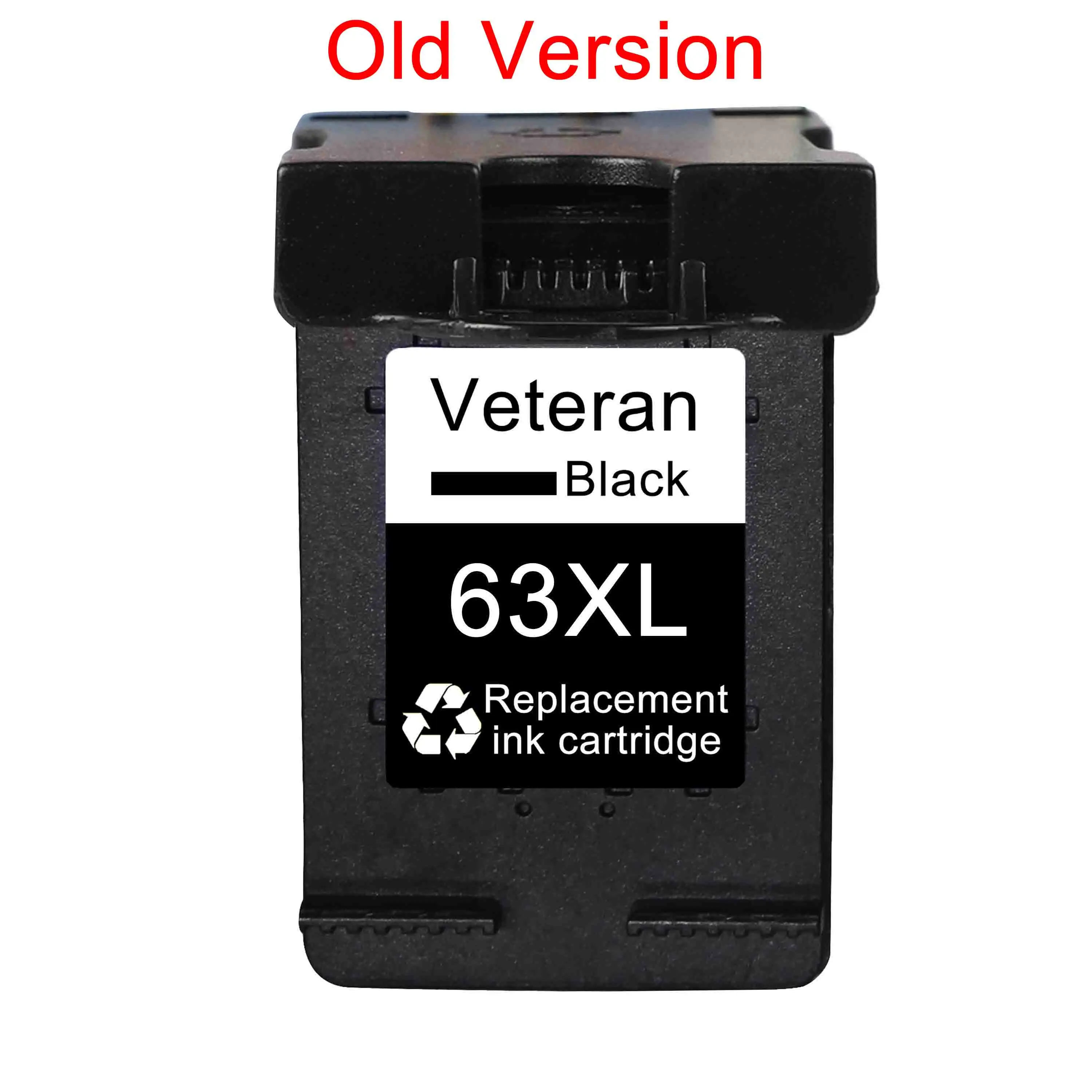 63XL BK Old version Ветеран 63XL картридж для hp 63 XL hp 63 чернильный картридж для hp Officejet 3830 4650 4652 5220 5230 ENVY 4516 4512 4520 принтер - Цвет: 63XL BK Old version