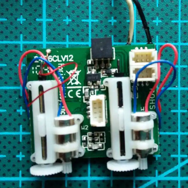 AR6410L DSM2 6 канальный ультра микро приемник с интегрированным щеткой ESC 2 линейными