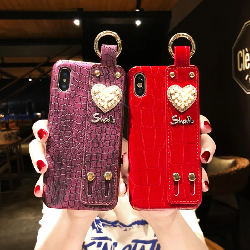 Aoweziic Bee XS Max чехол для телефона tide наручный ремешок для iPhone7plus кожа 6S 11pro max личность 8 новая сеть red love XR