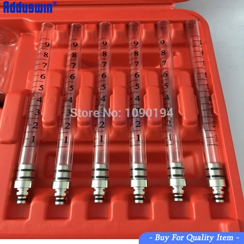 Бесплатная доставка! Common Rail Инжектор расходомер с 24 адаптерами топливной линии