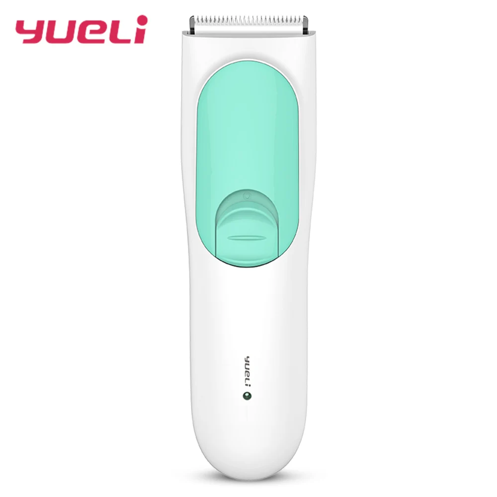 Medium Turquoise 1 Mijia Yueli HR-308 машинки для стрижки волос безопасные IPX7 Водонепроницаемые электрические триммеры стрижка машинка Парикмахерская для детей - Цвет: Medium Turquoise