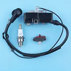 Комплект свечей зажигания для Husqvarna 365 362 371 372 385 390, модуль цепной пилы #544047101