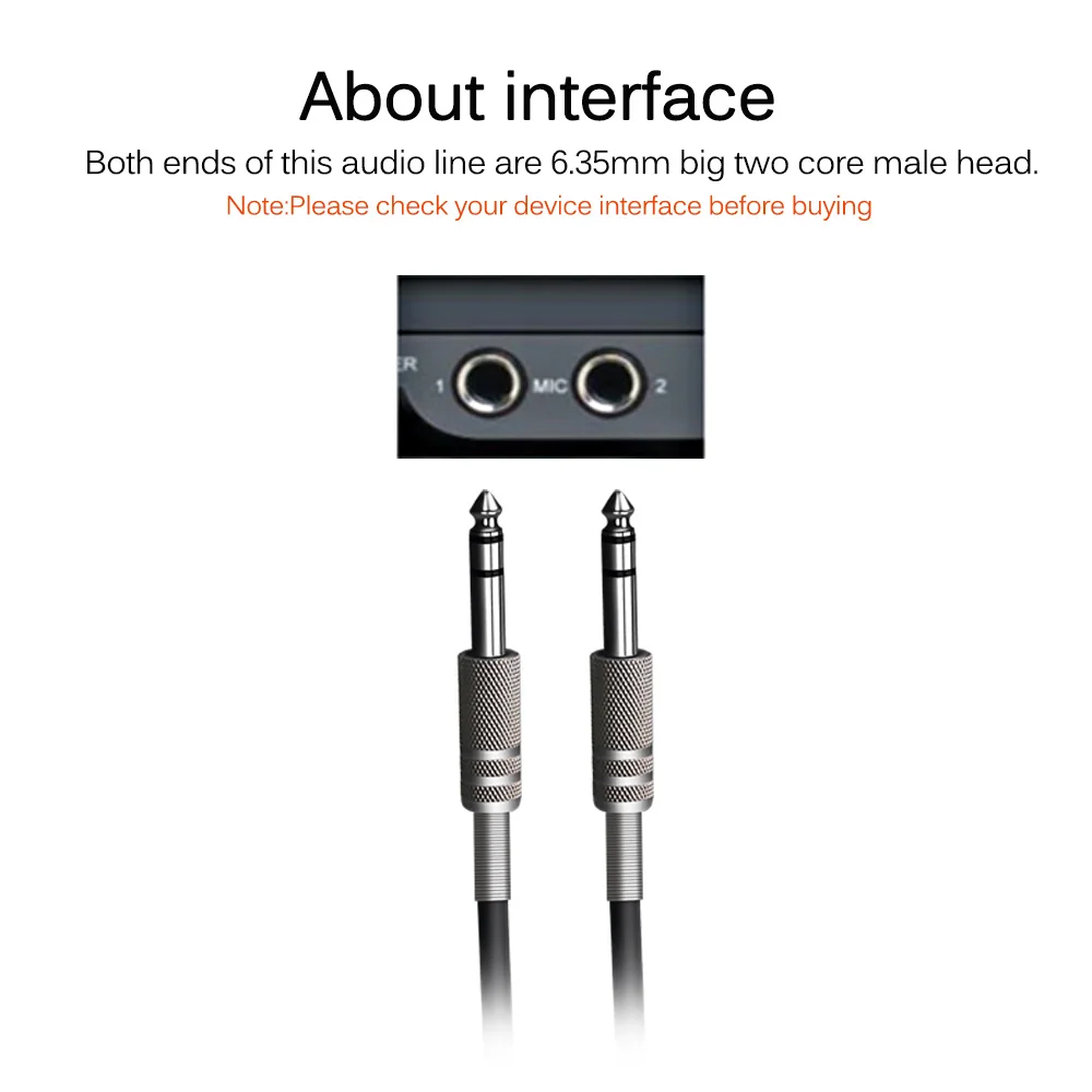 Кабели для электрогитар 6 35 мм кабели с шумоподавлением Аудиокабели бас гитары