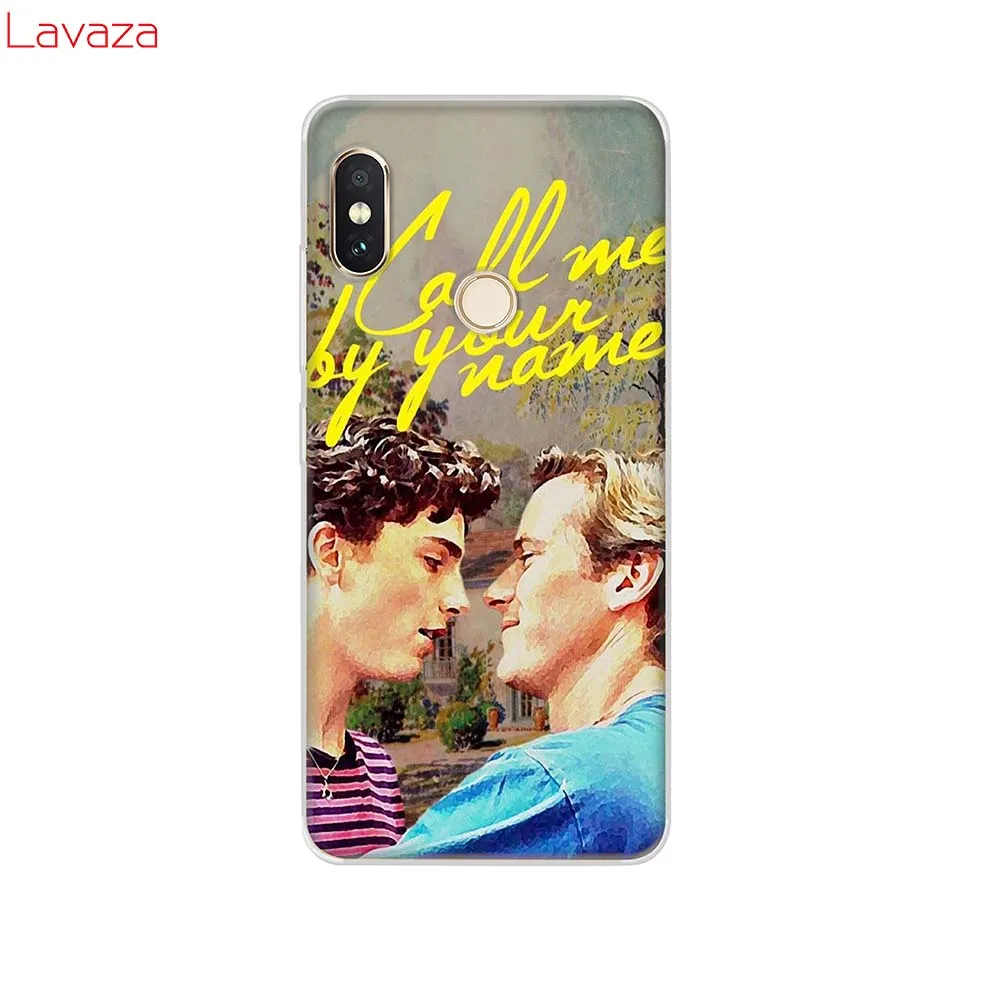 Твердый чехол для телефона Lavaza Call Me by Your имя Xiaomi Redmi 5A 5 Plus 6 Pro 6A чехлы Note 7