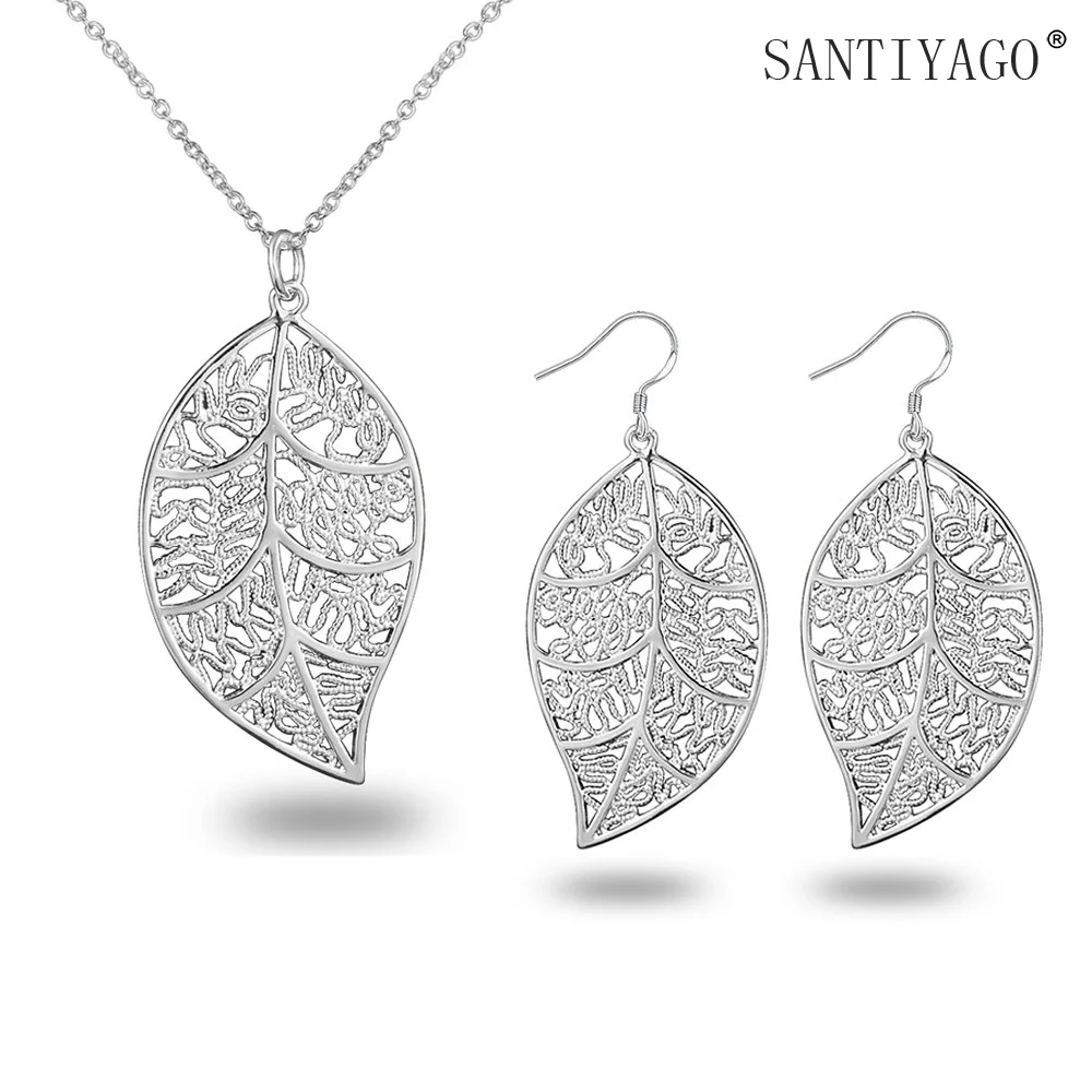 Ожерелье серьги Ювелирные наборы винтажный дизайн свадебные массивные для