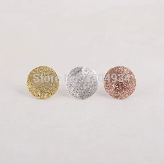 Модные ювелирные изделия Jisensp круглые серьги гвоздики простые Крошечные в стиле