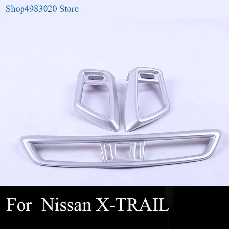 Обшивка автомобильного кондиционера хромированная обшивка для Nissan X trail xtrail T32/Rogue