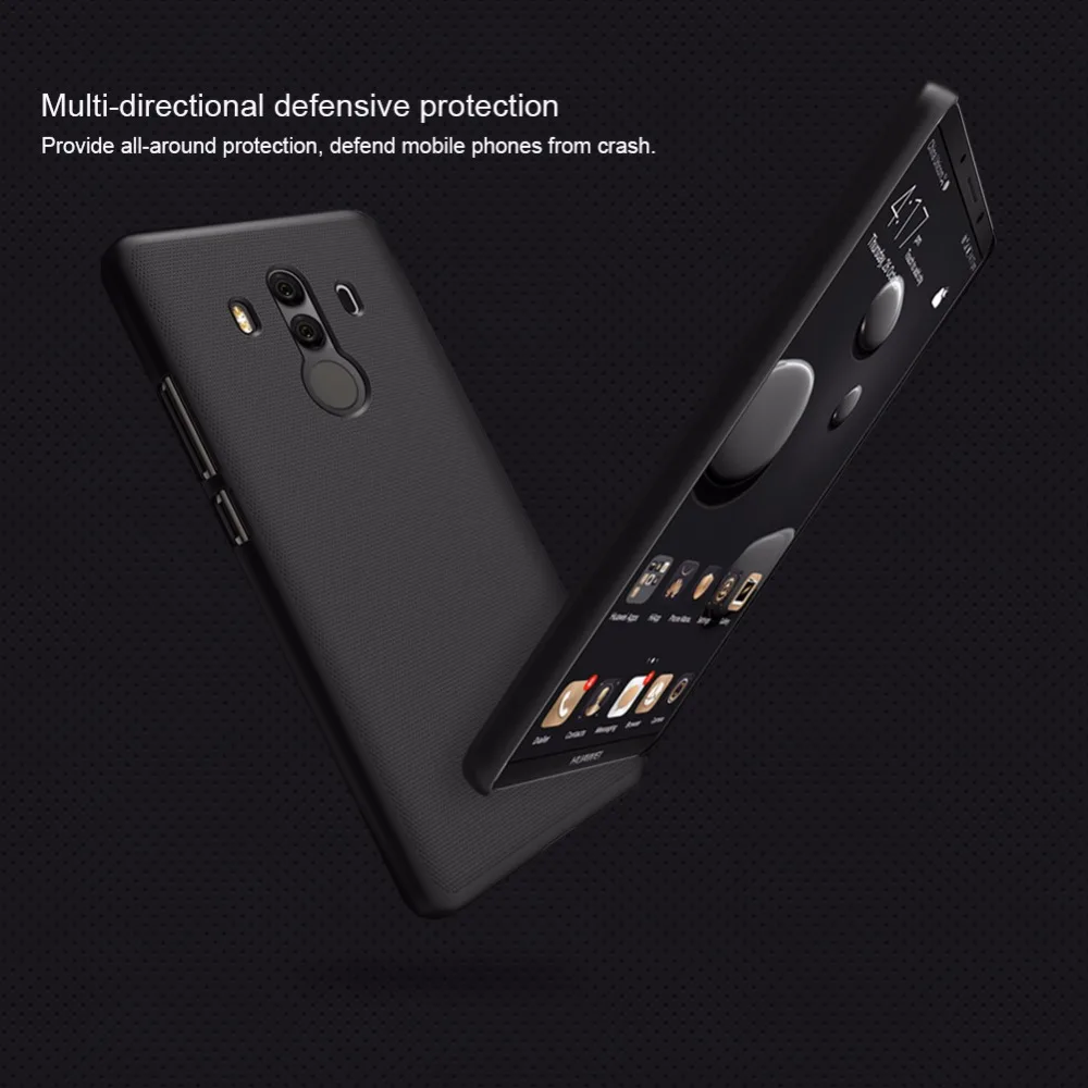 Чехол NILLKIN для huawei mate 10 Pro, суперматовый чехол, жесткая матовая задняя крышка для huawei mate 10 Pro, розничная посылка
