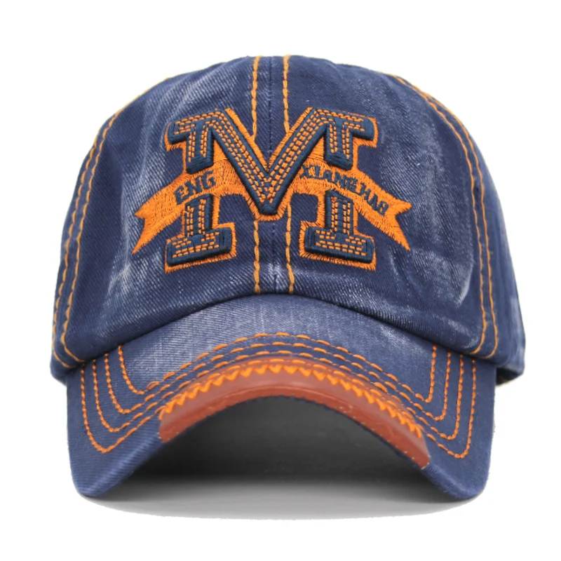 Xlamulu джинсы мужские Snapback кепки хлопковые бейсбольные шапки для мужчин и женщин Gorras Casquette Bone Повседневная Кепка для мужчин папа мужская шапка M
