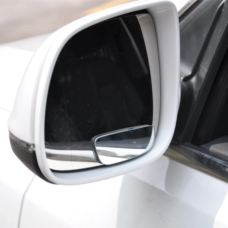 2pcs 360 Degree Adjustable Glass Frameless Car Rearview Rear View Mirror Reversing Wide Angle Auxiliary Blind Spot | Аксессуары для